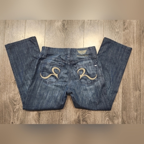 Rock & Republic Button Fly Straight Leg Jeans - Picture 4 of 6